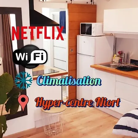 Apartment Escapade Niortaise - Climatises Hyper-centre De *