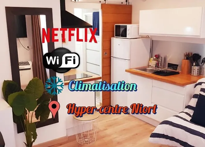 Apartamento Escapade Niortaise - Climatises Hyper-centre De *